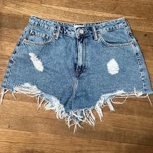 Forever 21 distressed Jean shorts